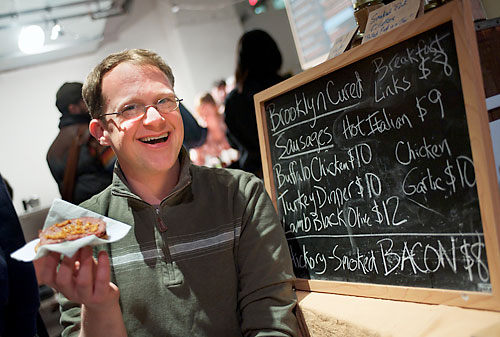 Get a load of Scott Brindl’s sausage