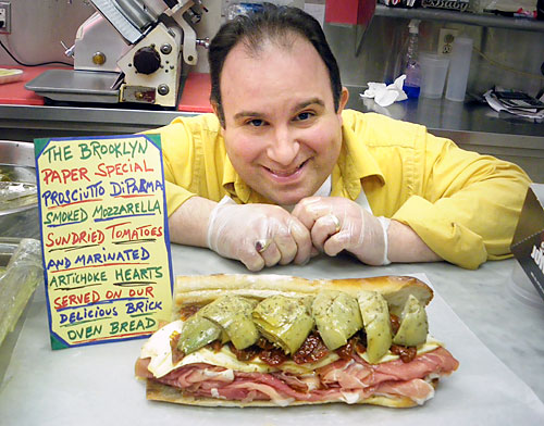 Finally, a sandwich as meaty and full of it as we are!