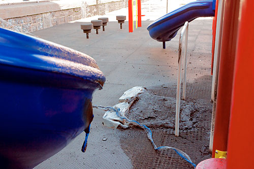 Torched! PS 29’s new gym equipment is set ablaze