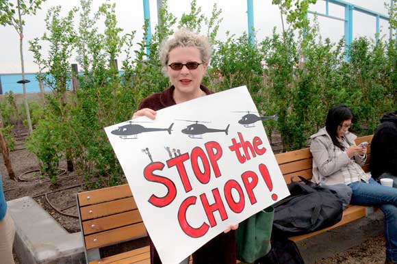 Pols: Ban all tourist helicopters