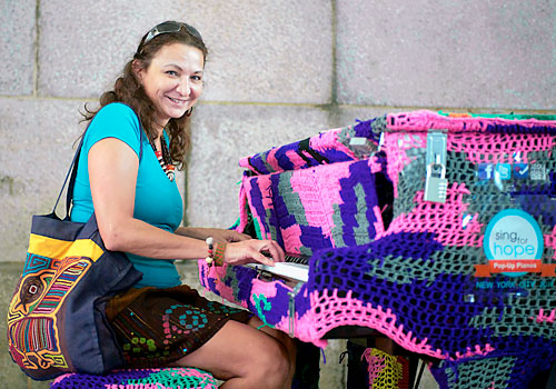 A close-knit piano in DUMBO