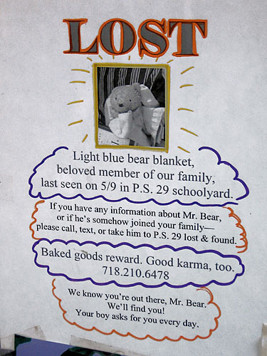 Bear lost — and now ‘kidnappers’ want $10,000 in cupcakes!