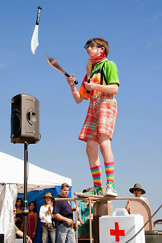 The freakiest, geekiest circus folks around!