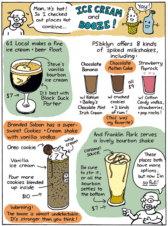 Who doesn’t love ice cream in booze?