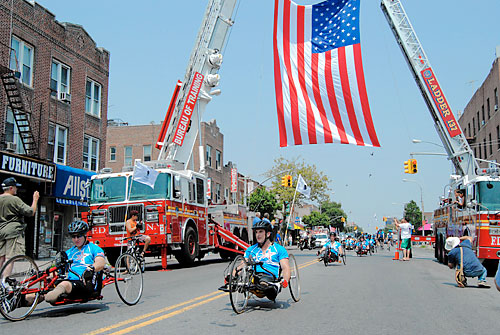 Wounded Warriors roar into B’hurst