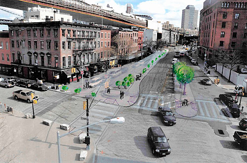 Idle-nonsense! City wants to boot buses off of Old Fulton Street