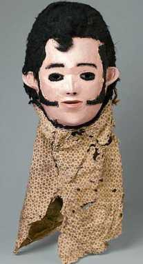 Elvis is in the building! African mask of The King joins the collection