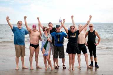 Marathon swim washes up at Coney
