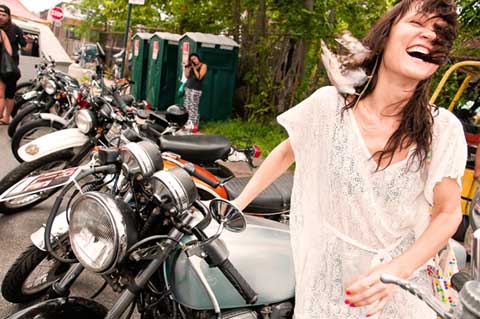 Motorcycle fans reveled in borough’s largest vintage chopper show