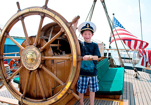 Ahoy there! Coast Guard comes ashore in Red Hook