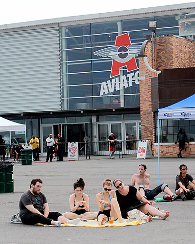 Crash landing! Hipsters stay away from Floyd Bennett Field concert series