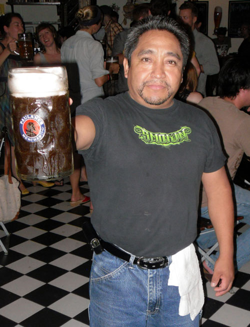 Ein stein! But how long can you hold it?