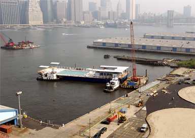 Everybody in the barge