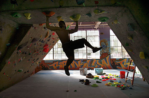 Brooklyn Boulders throw an off-the-wall party!