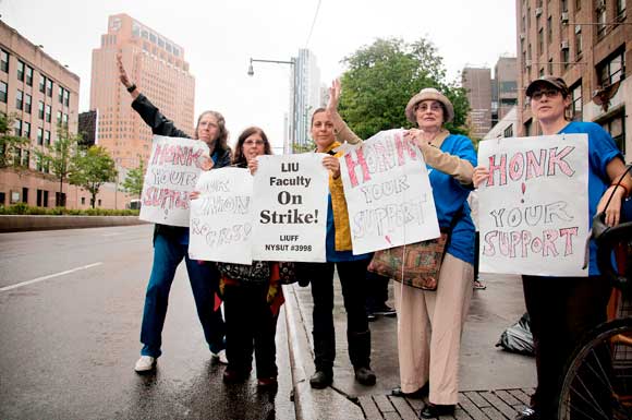 Econ 101: Profs strike at LIU over pay