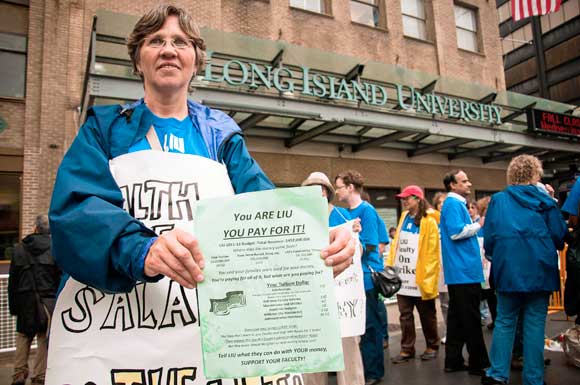 Econ 101: Profs strike at LIU over pay