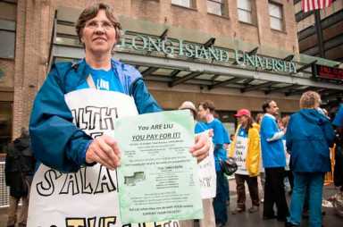 Econ 101: Profs strike at LIU over pay