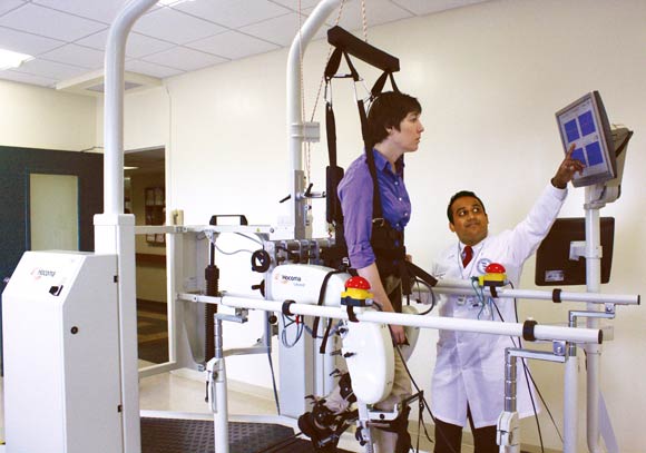 The walk of life at Methodist Hospital