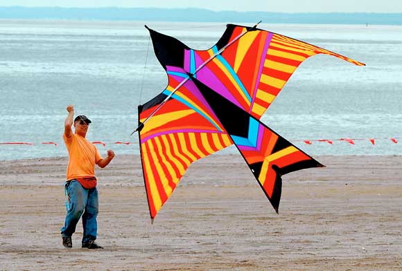 Lofty kite festival transforms The People’s Playground into an aerial theater