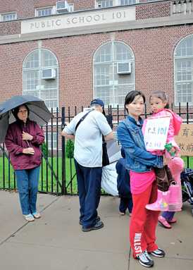 Parents furious over pre-K cuts at PS 101