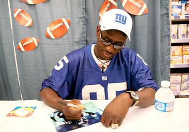 NFL star ‘tackles’ the flu