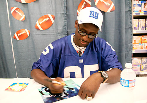NFL star ‘tackles’ the flu