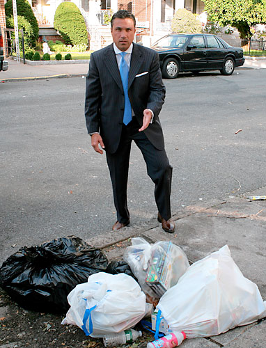 Grimm weighs in on trashy situation in Bay Ridge