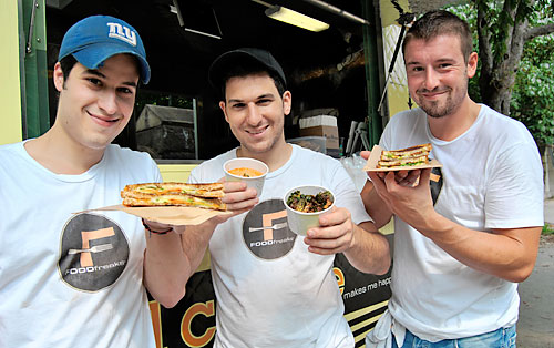 Say cheese! Grilled sandwich truck hits Fort Greene Park