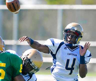 Holy Cross drops Xaverian 15–13