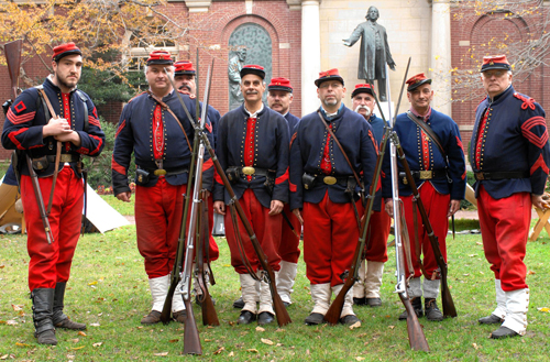 Plymouth Church’s war re-enactment is a bit too civil