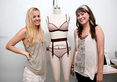 Red hot and green! This eco-conscious lingerie is sexy and virtuous at the same time