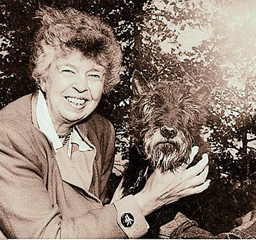 Our columnist — Eleanor Roosevelt?