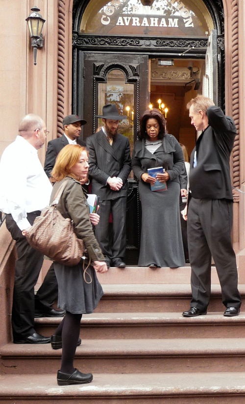 Yes, that was Oprah on Remsen Street