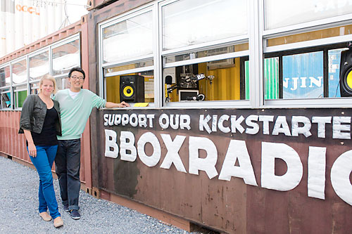 Out of the box! Big party all day for DeKalb Market’s radio entrepreneurs