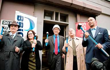 It’s a ‘BRIC’ house! BCAT breaks ground on fancy new home