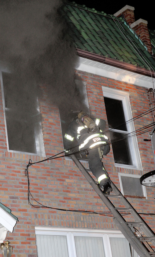 Fire consumes E. 35th Street home
