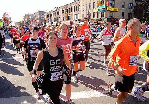 Brooklyn lays out welcome mat for New York City Marathon runners