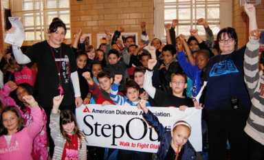 PS 52 kids put best foot forward for diabates