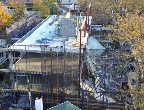 One dies after building collapses in Brighton Beach