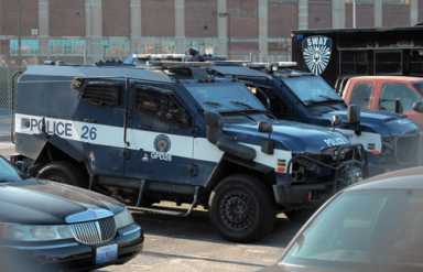 GCPD black! ‘Batman’ cops spotted in Brooklyn