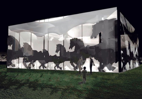 Jean dark! Nouvel’s carousel ‘lantern’ is not working