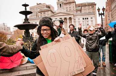 ‘Occupy’ the subway! Anti-Wall Street protesters go underground