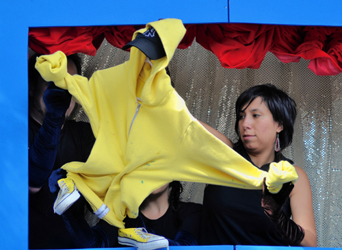 All tied up! Jacko-themed Puppet festival comes to Bushwick
