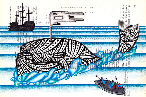 Major ‘Dick’! Matt Kish’s illustrated ‘Moby’ is huge