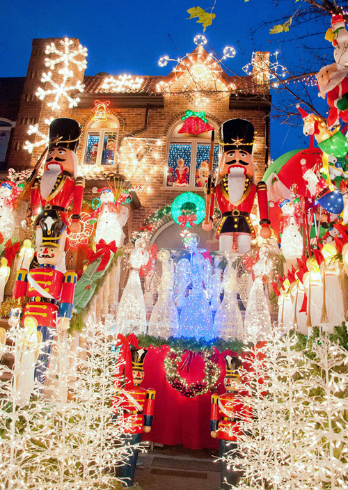 Who has the best Christmas decorations in Dyker Heights?