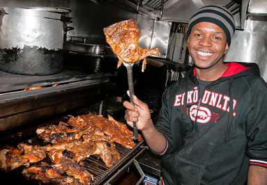 Jerk chicken smoke inflames Flatbush!