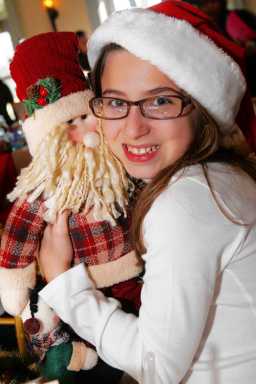 Fore! Santa stops by Dyker Heights Golf Course