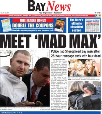 MAD MAX GUILTY: Sheepshead Bay man says he killed four people