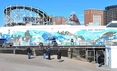 He went under the Boardwalk — to die