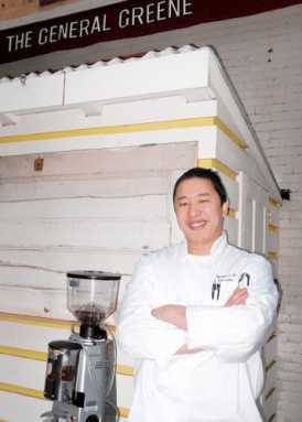 General Greene fights back! Restaurant owner recovers stolen espresso machine